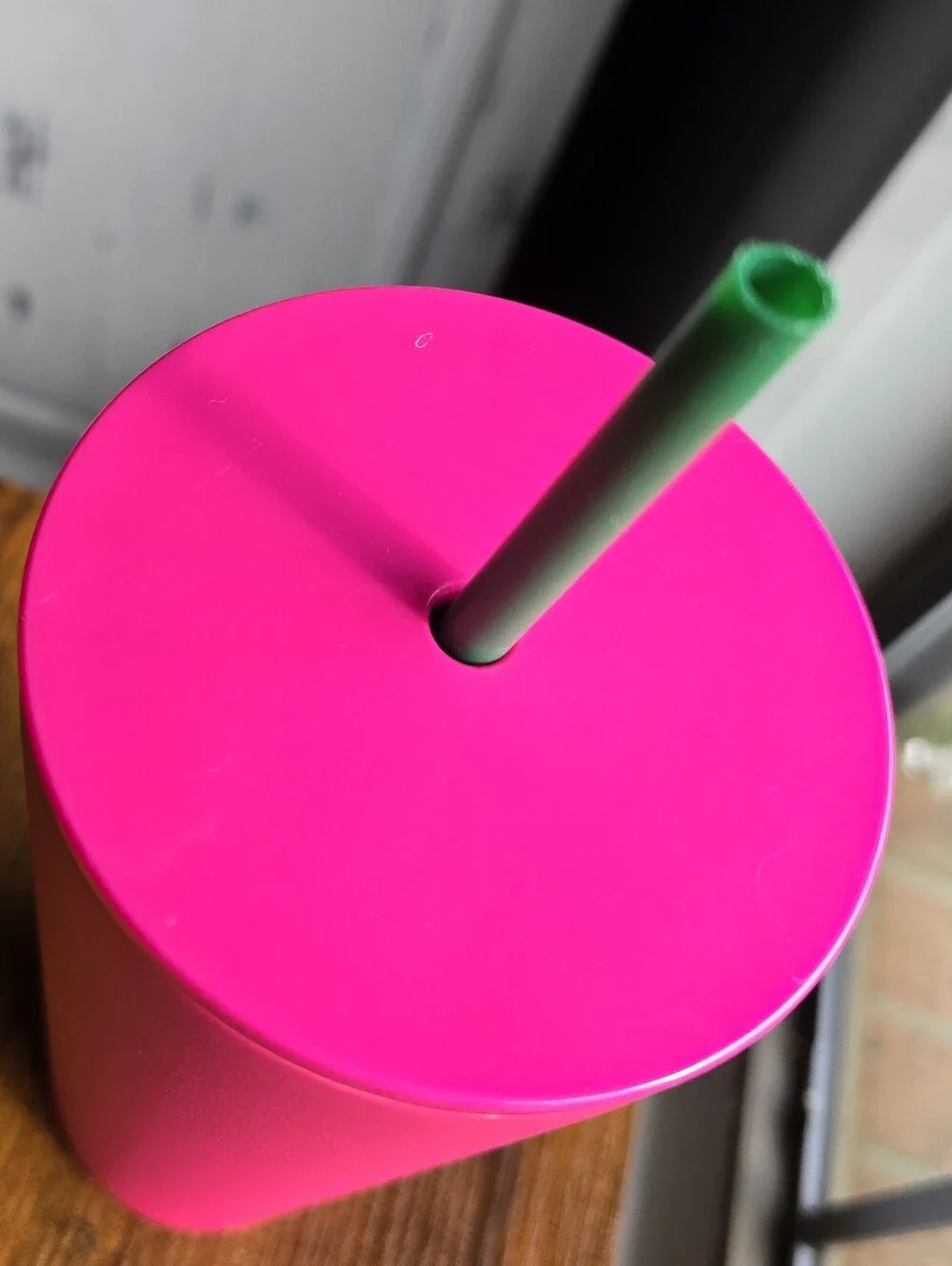 Starbucks 24oz Hot Pink Soft Touch Matte Siren Cold Cup Tumbler‎